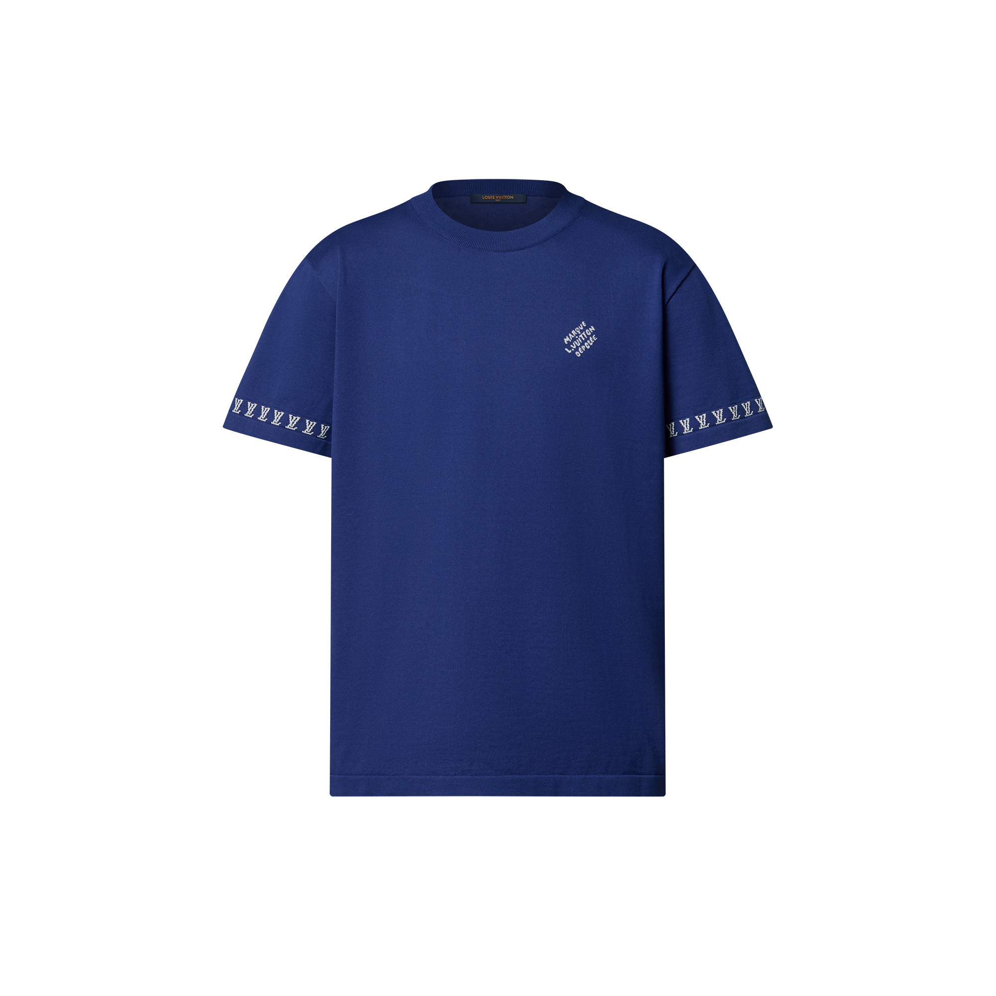 Signature Short-Sleeved Cotton Crewneck - Ready-to-Wear